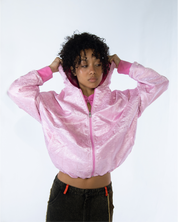 Lin Reversible Hoodie Pink