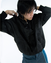 Lin Reversible Hoodie Black