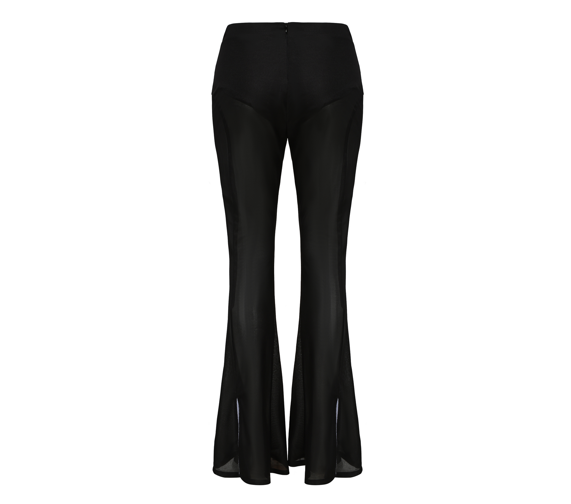 MENG Mid Rise Flare Pants