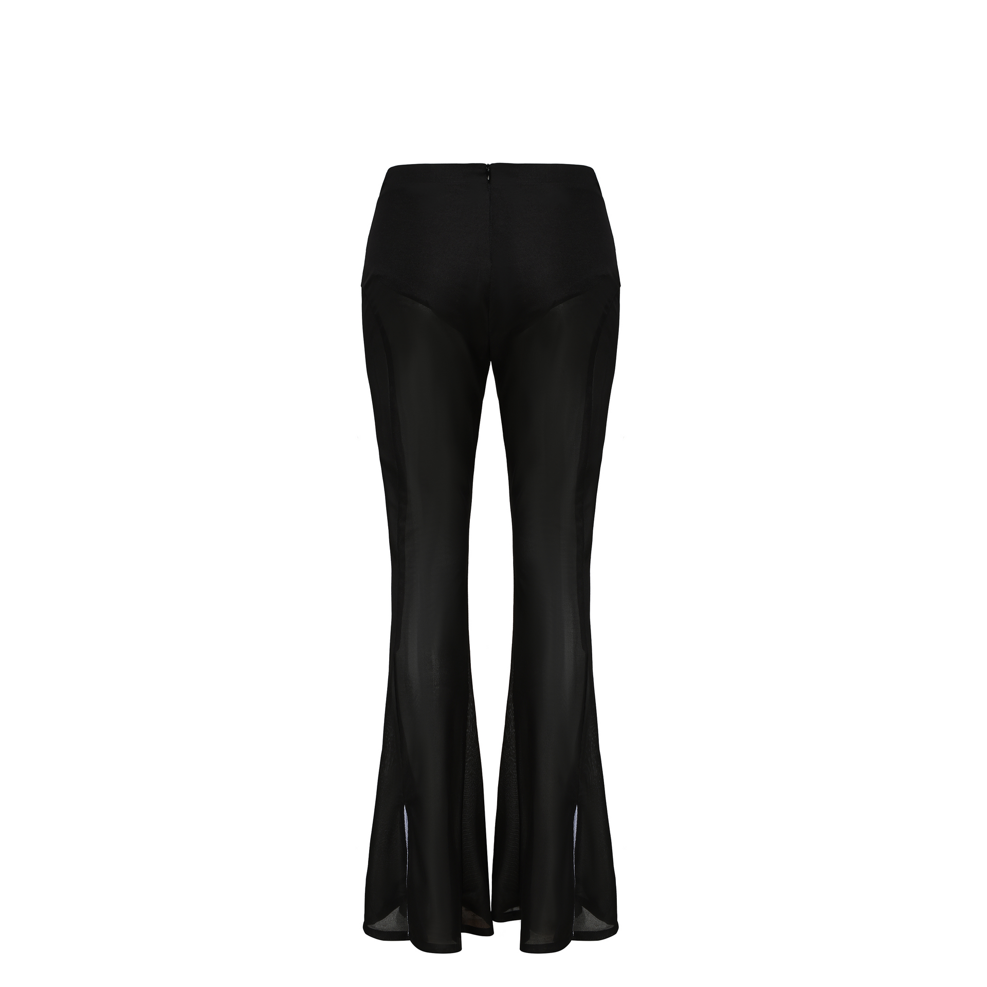 MENG Mid Rise Flare Pants