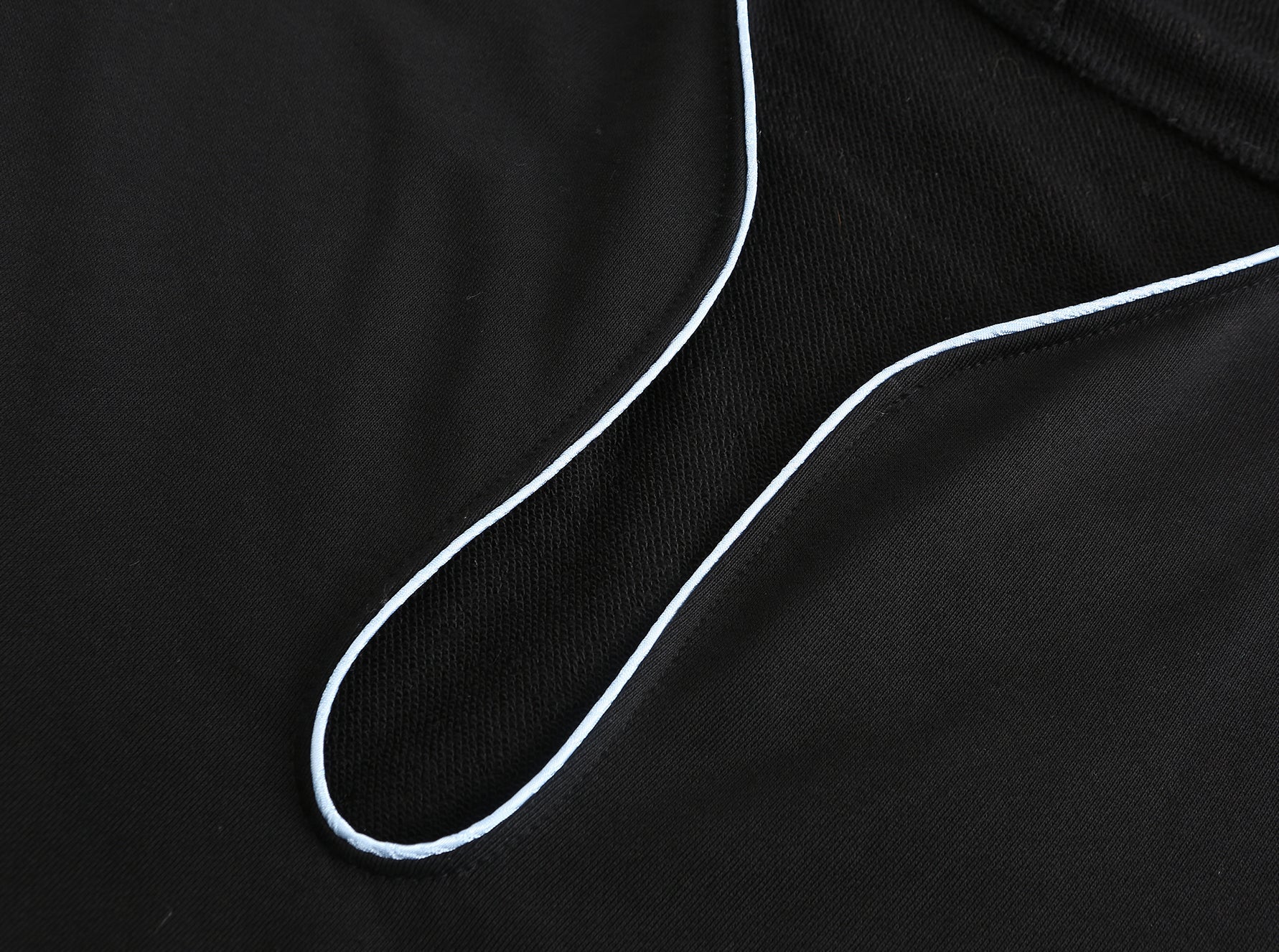 Baobae x DAWANG Open Neck Drawstring Adjustable Hoodie