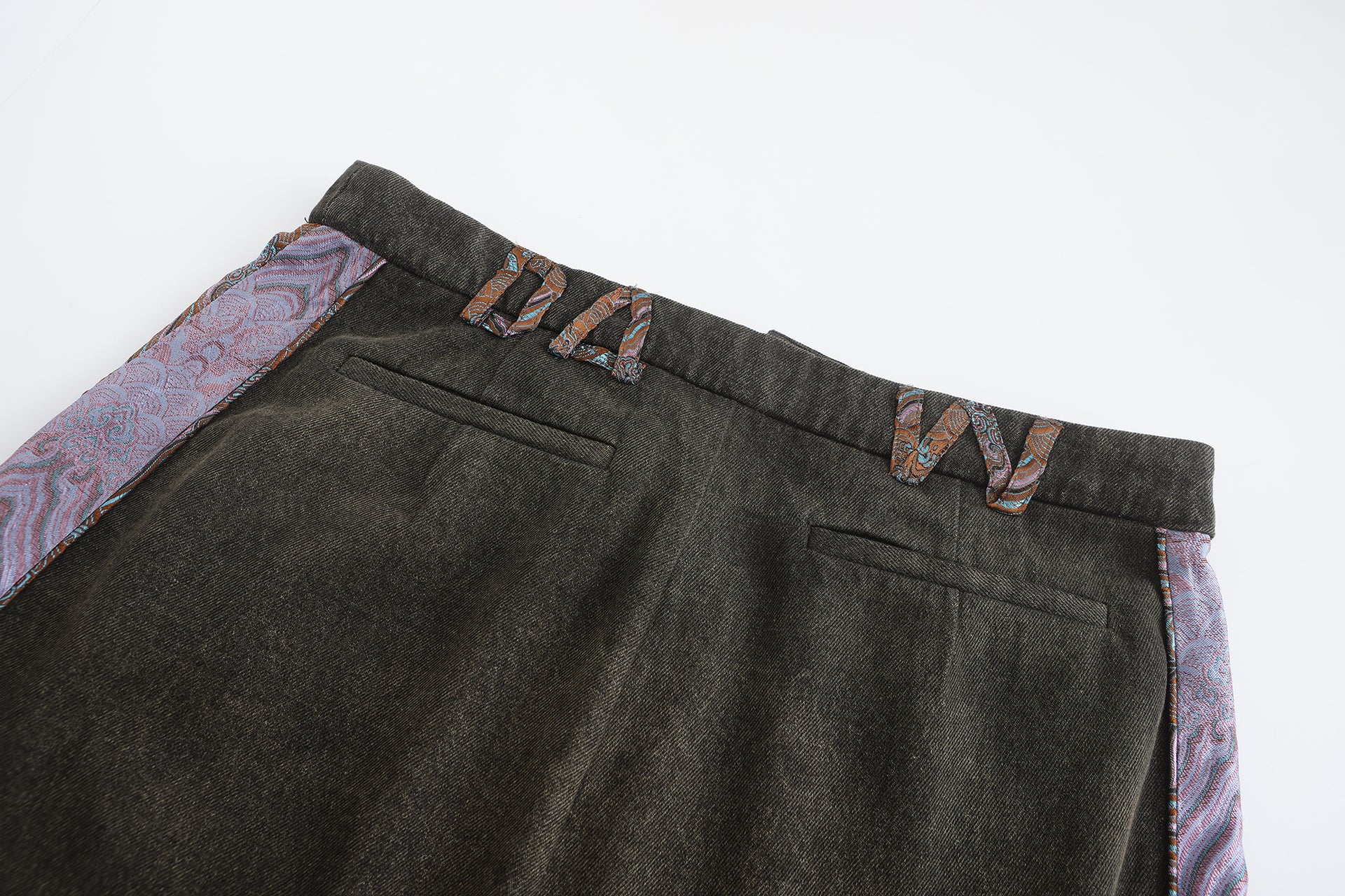 Cha Patch Maxi Skirt