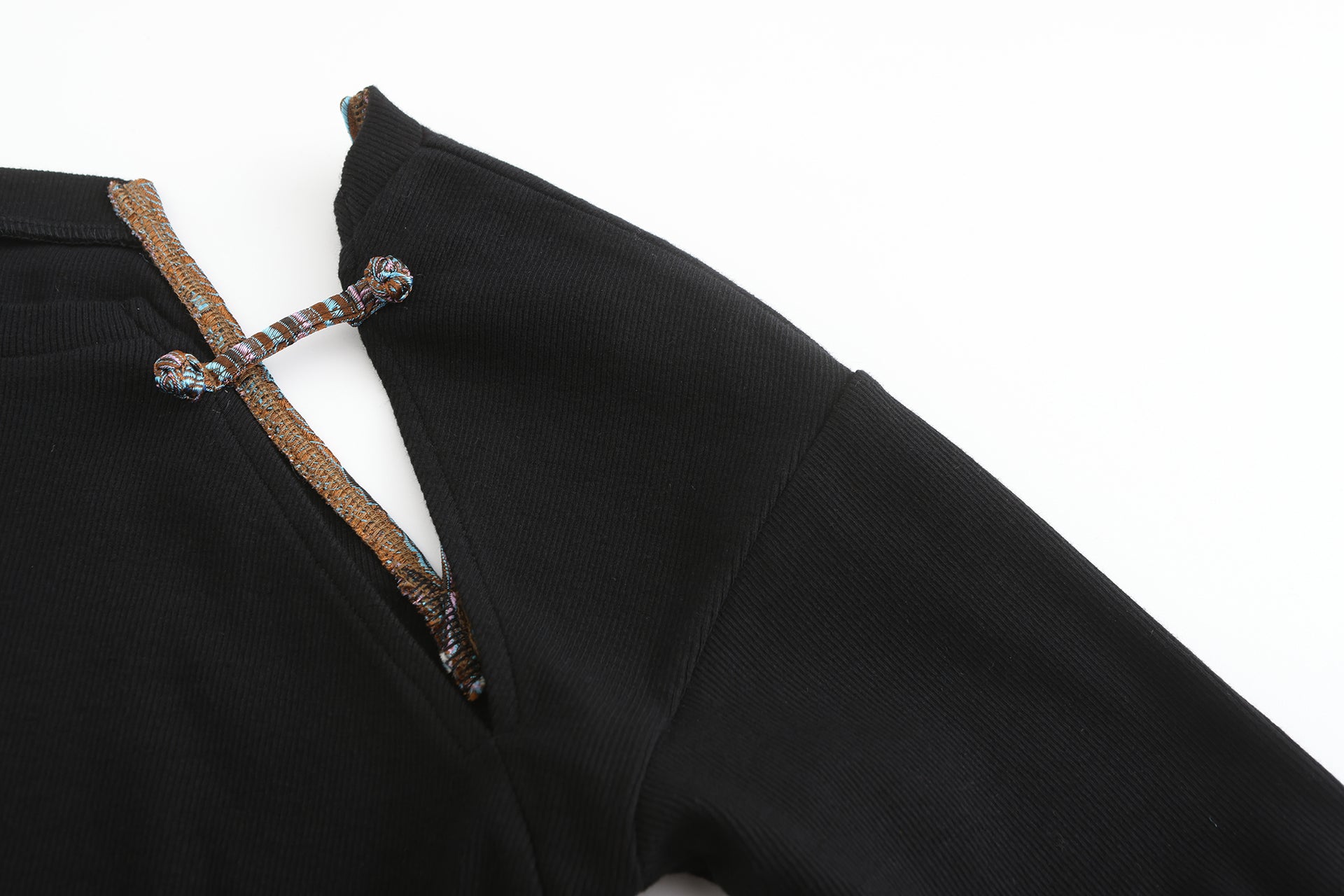 Ju Cutout Long Sleeve Knit Top