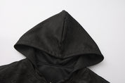 Lin Reversible Hoodie Black