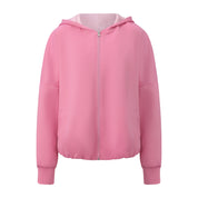 Lin Reversible Hoodie Pink