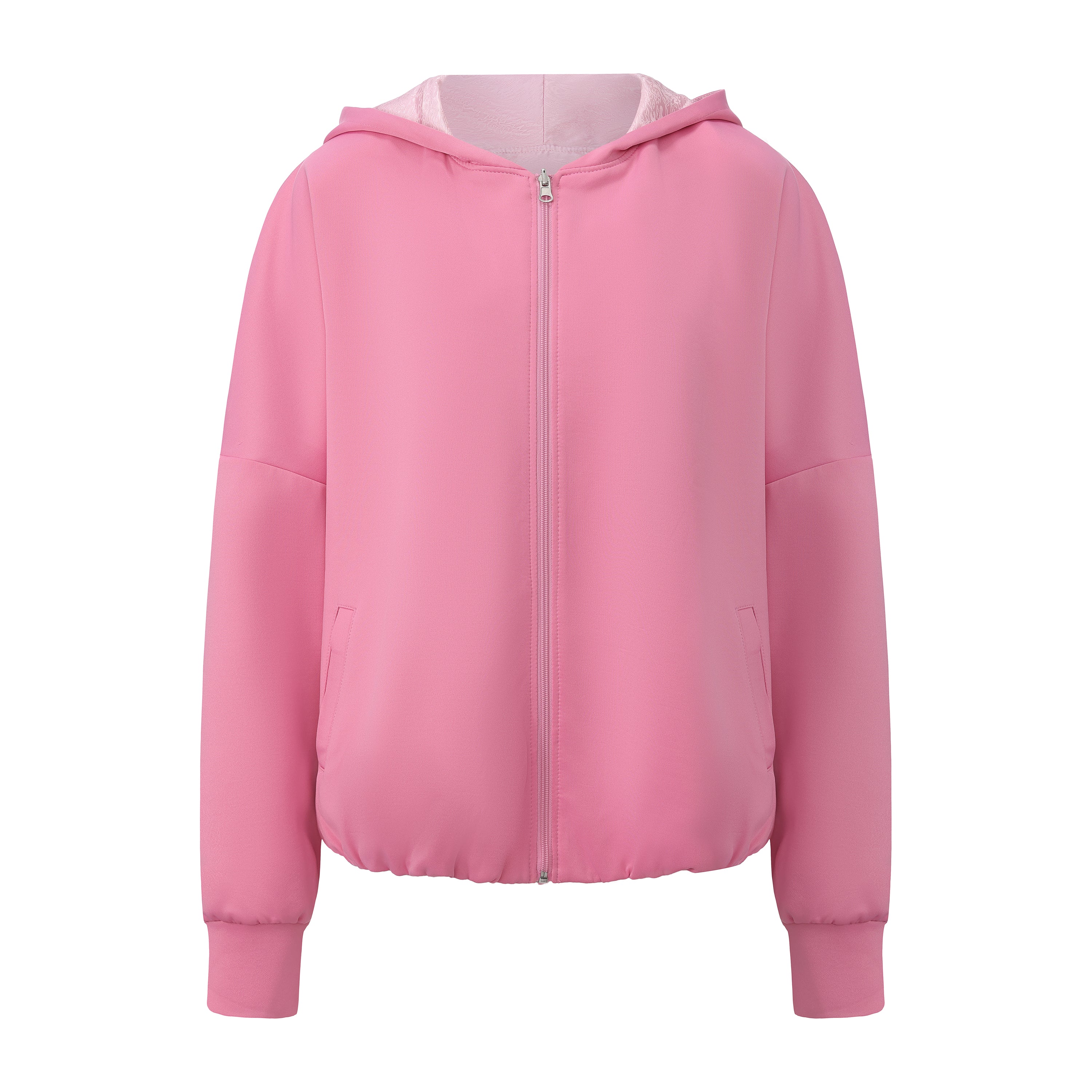 Lin Reversible Hoodie Pink