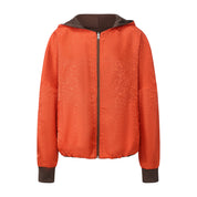 Lin Reversible Hoodie Phoenix Red / Golden Brown
