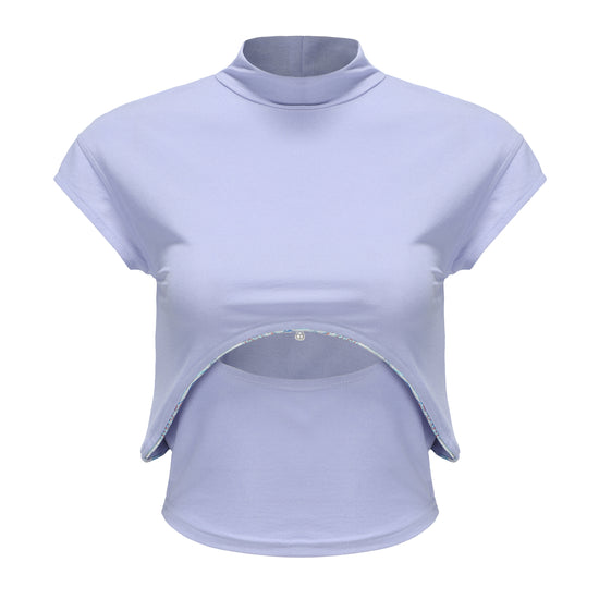 Min Cutout Two Piece Crop Top