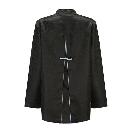 Yi Open Back Side Collar Suit