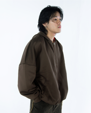 Lin Reversible Hoodie Phoenix Red / Golden Brown