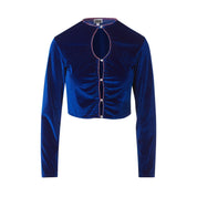 DAWANG Keyhole Button Up Top SAMPLE SALE