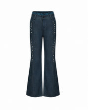 Laba Patch Denim Flared Jeans x Void Collective