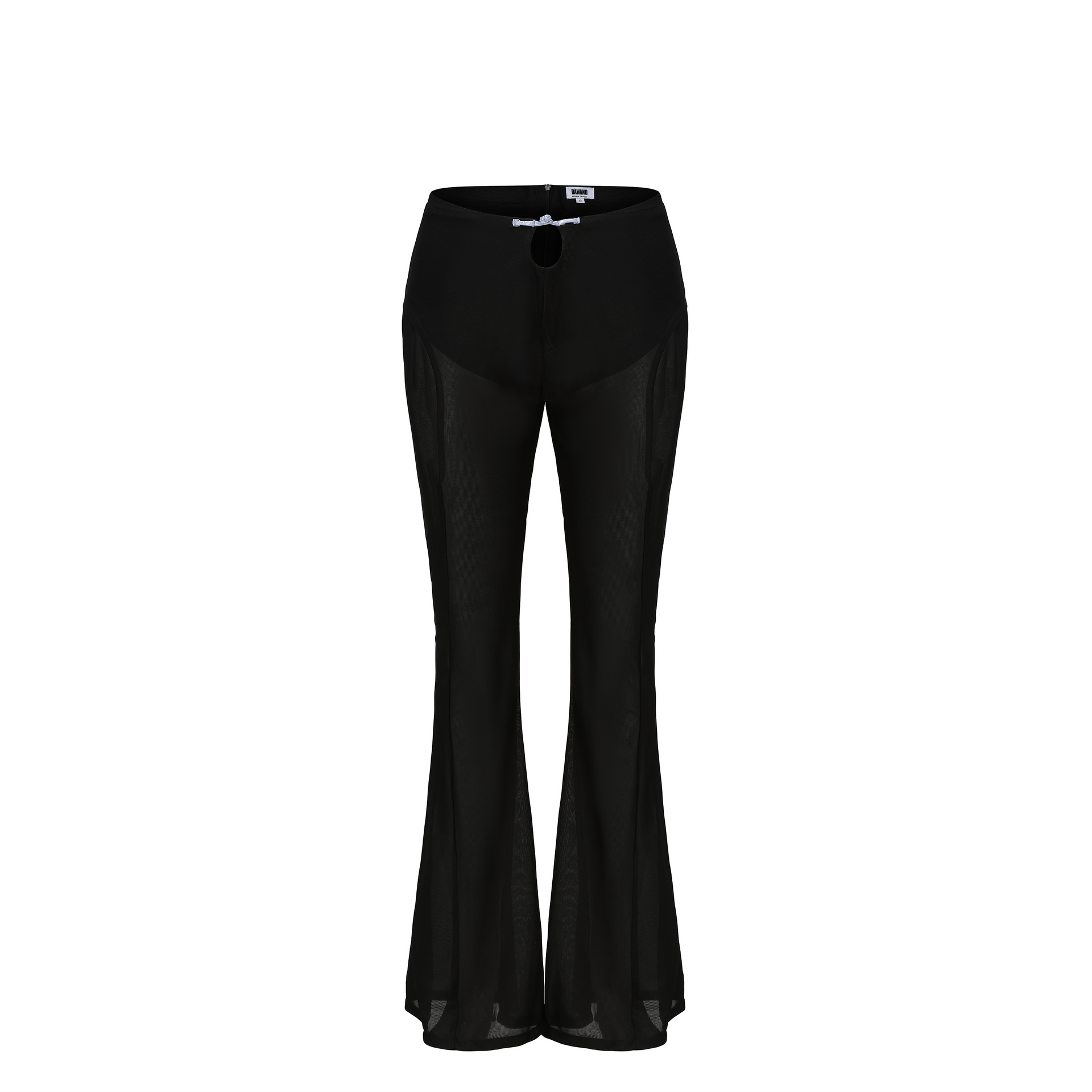 MENG Mid Rise Flare Pants