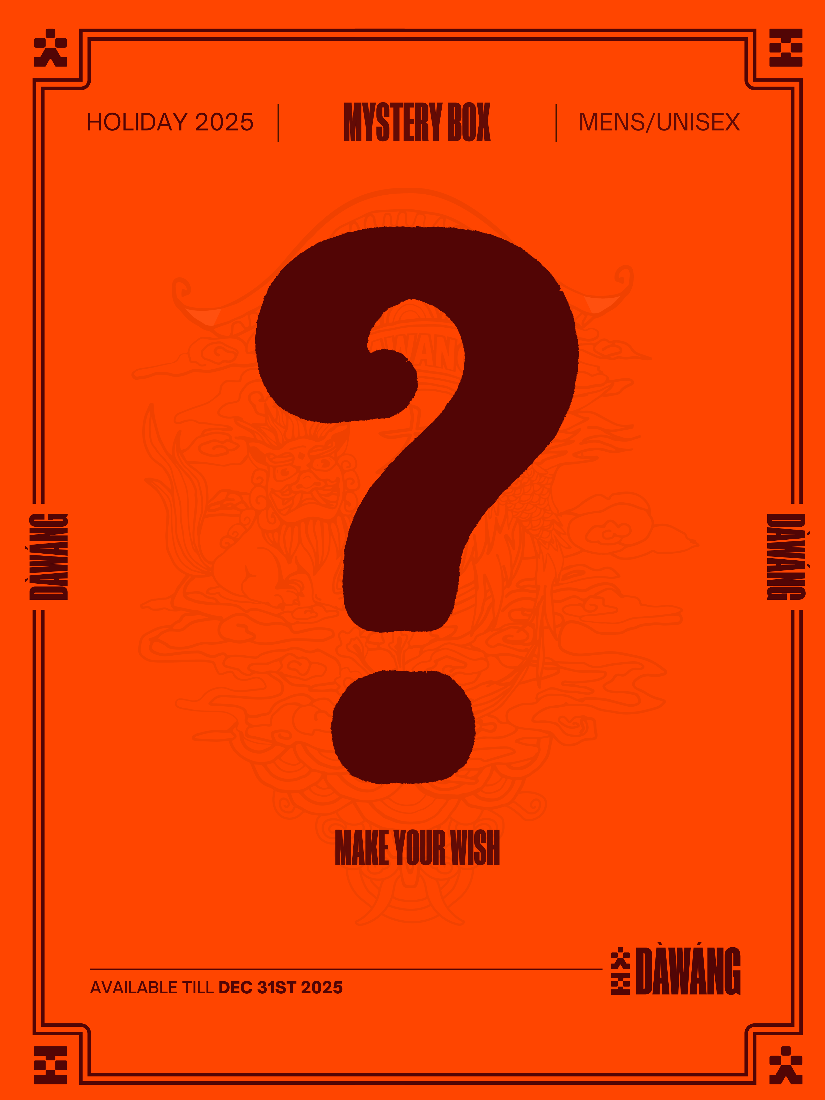 MENS HOLIDAY MYSTERY BOX