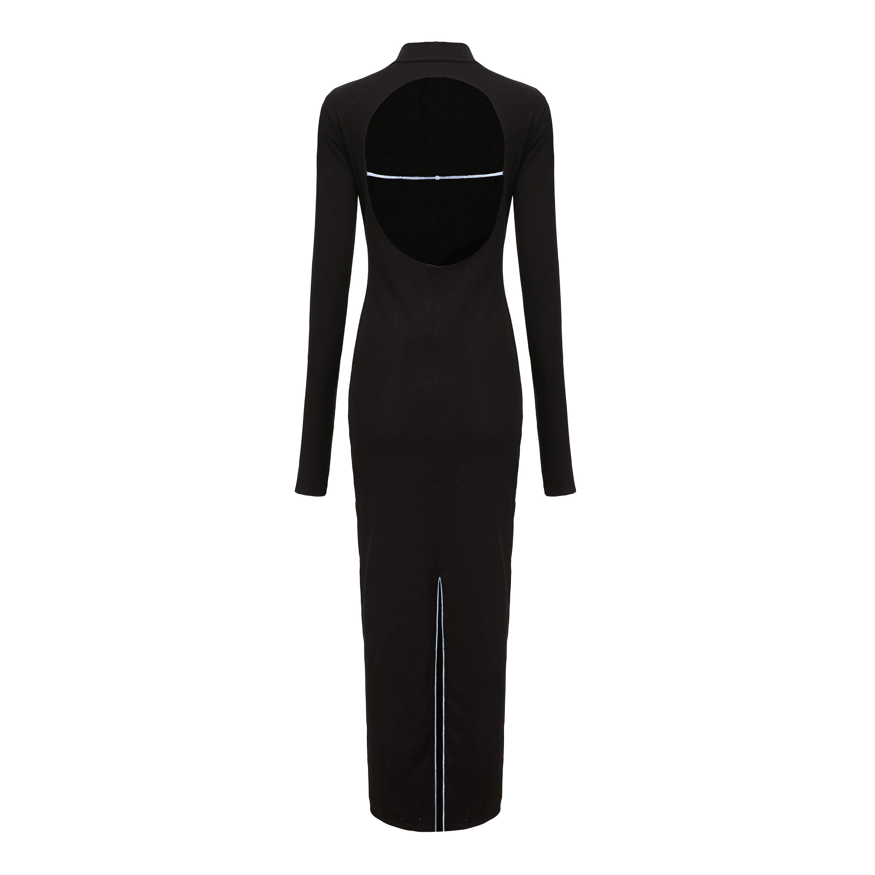 Lian High Neck Open Back Maxi Dress SAMPLE SALE