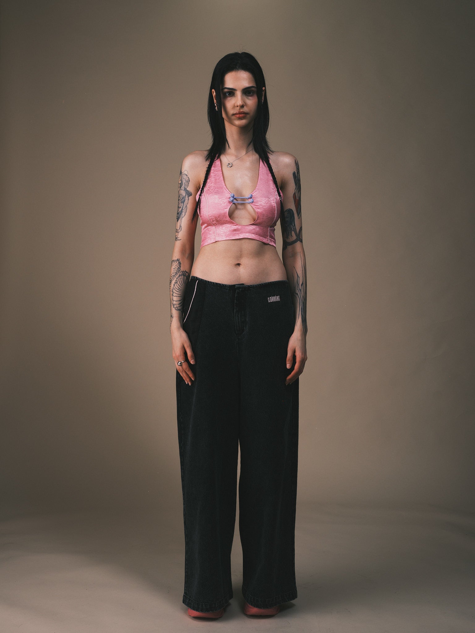 Fa Wide Leg Denim Jeans x Void Collective