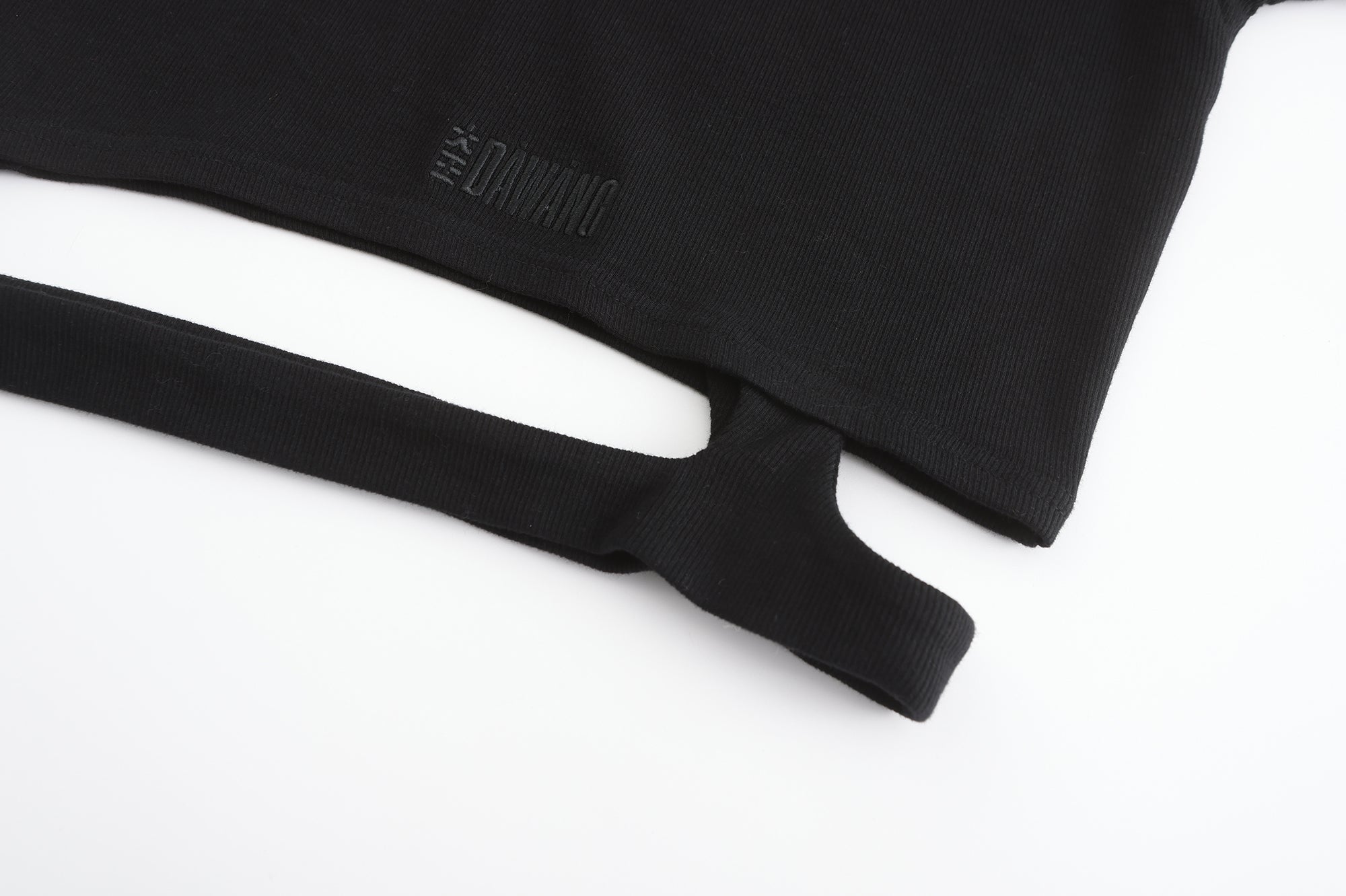 Ju Cutout Long Sleeve Knit Top,Waist Cut Out, close up