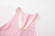 Dao Sleeveless Mini Tank Dress Pink