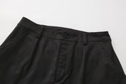 Deng Cotton/Brocade Patch Pants