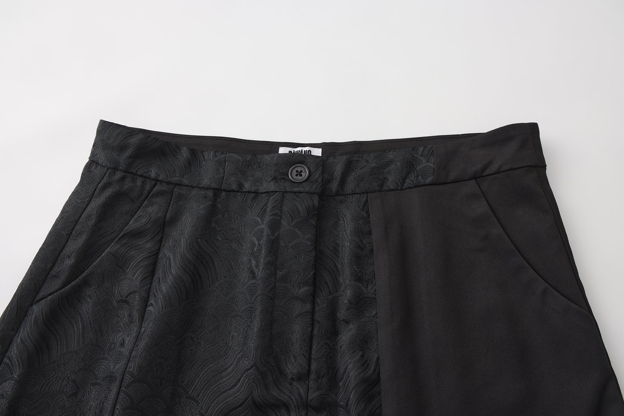 Dan Brocade Patch Mini Skirt