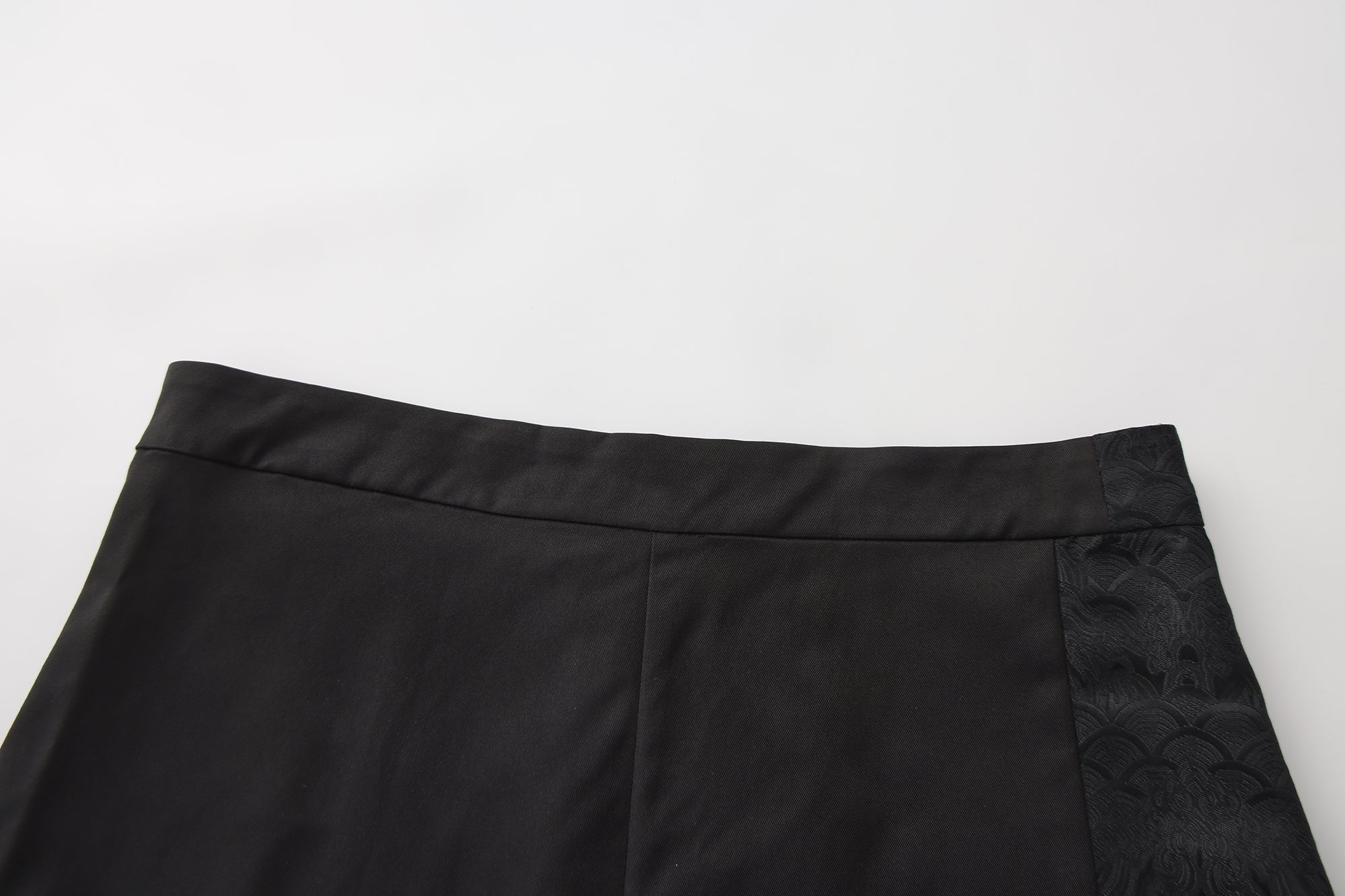 Dan Brocade Patch Mini Skirt