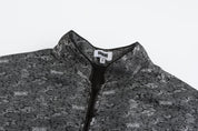 Luka Brocade Button Front Shirt SAMPLE SALE