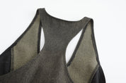 Ru Patch Denim Brocade Maxi Dress SAMPLE SALE