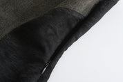 Ru Patch Denim Brocade Maxi Dress SAMPLE SALE
