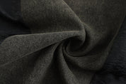 La Contrast Apron Top, denim, main fabric close up