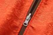 Lin Reversible Hoodie Phoenix Red / Golden Brown