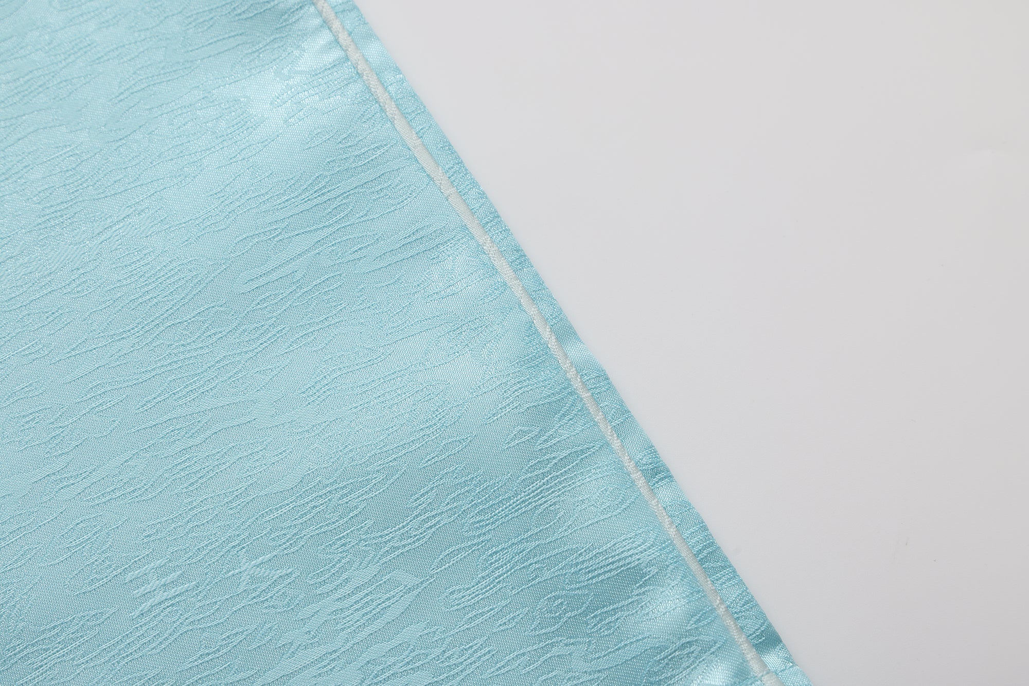 Fu Brocade Wide Leg Track Pants Elixir Blue