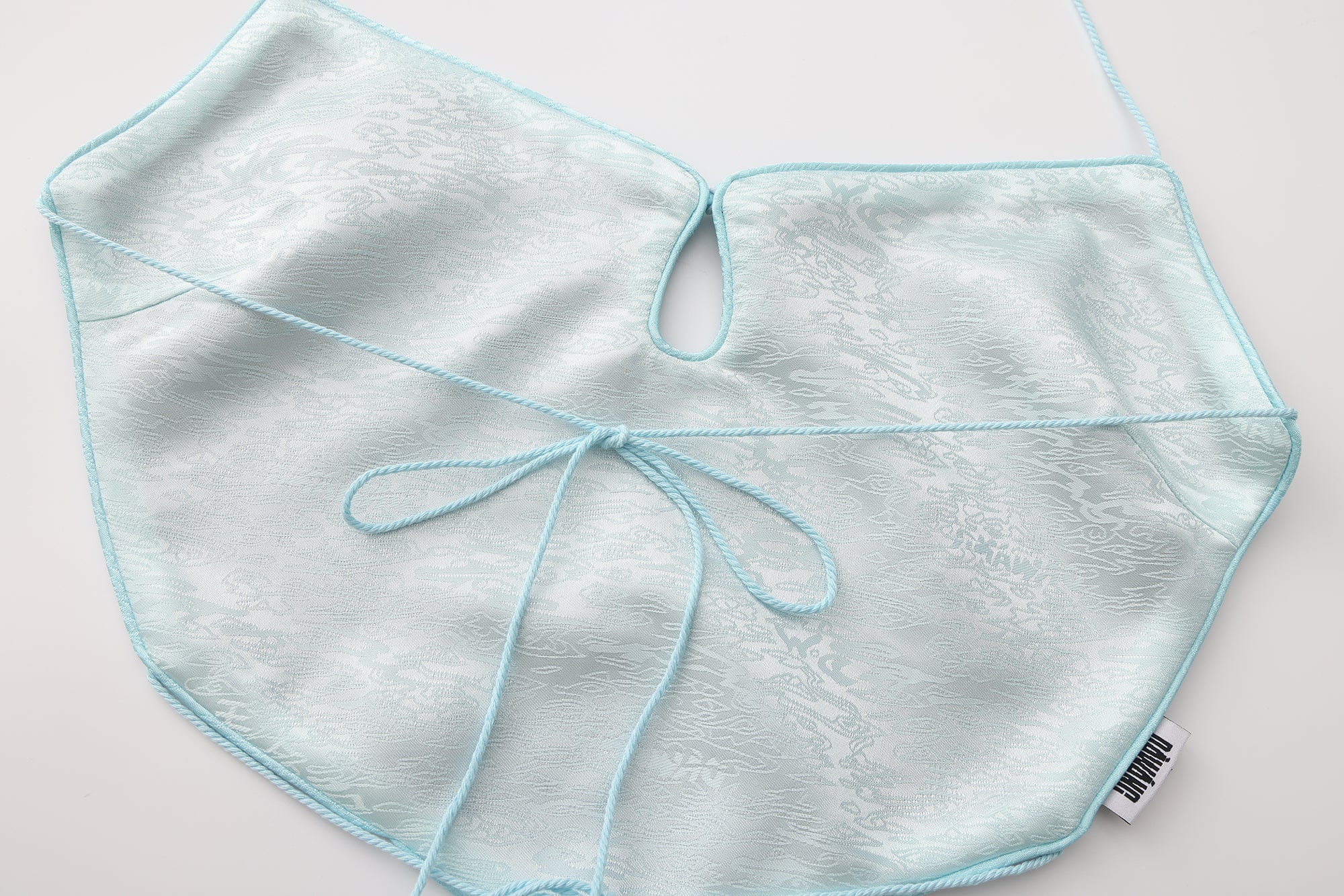 Dong Cropped Reversible Apron Top Jade Blue