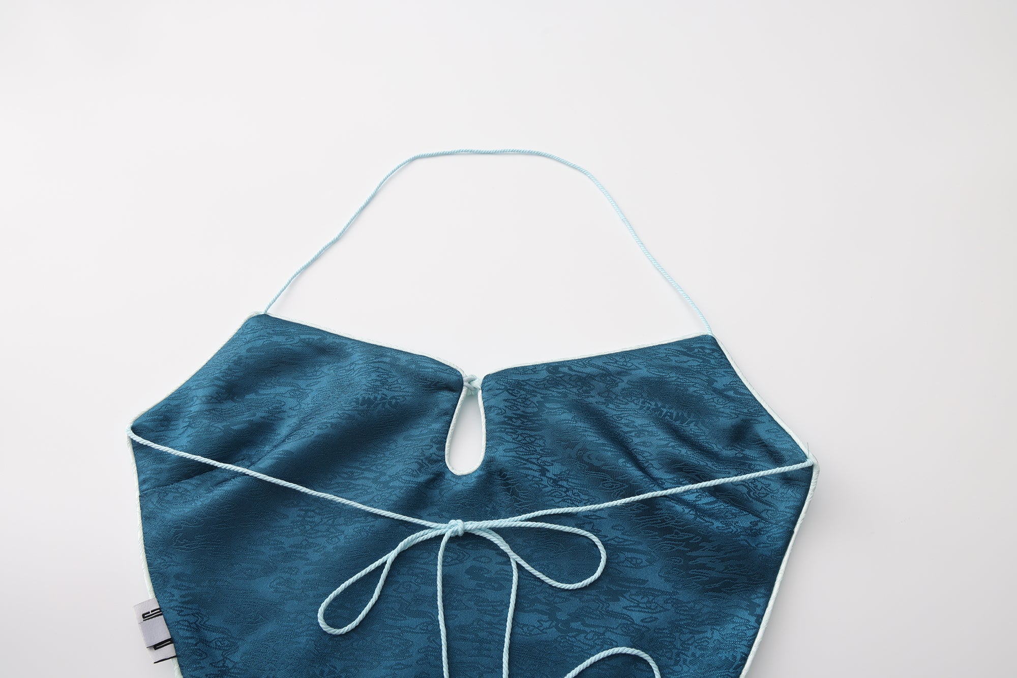 Dong Cropped Reversible Apron Top Elixir Blue