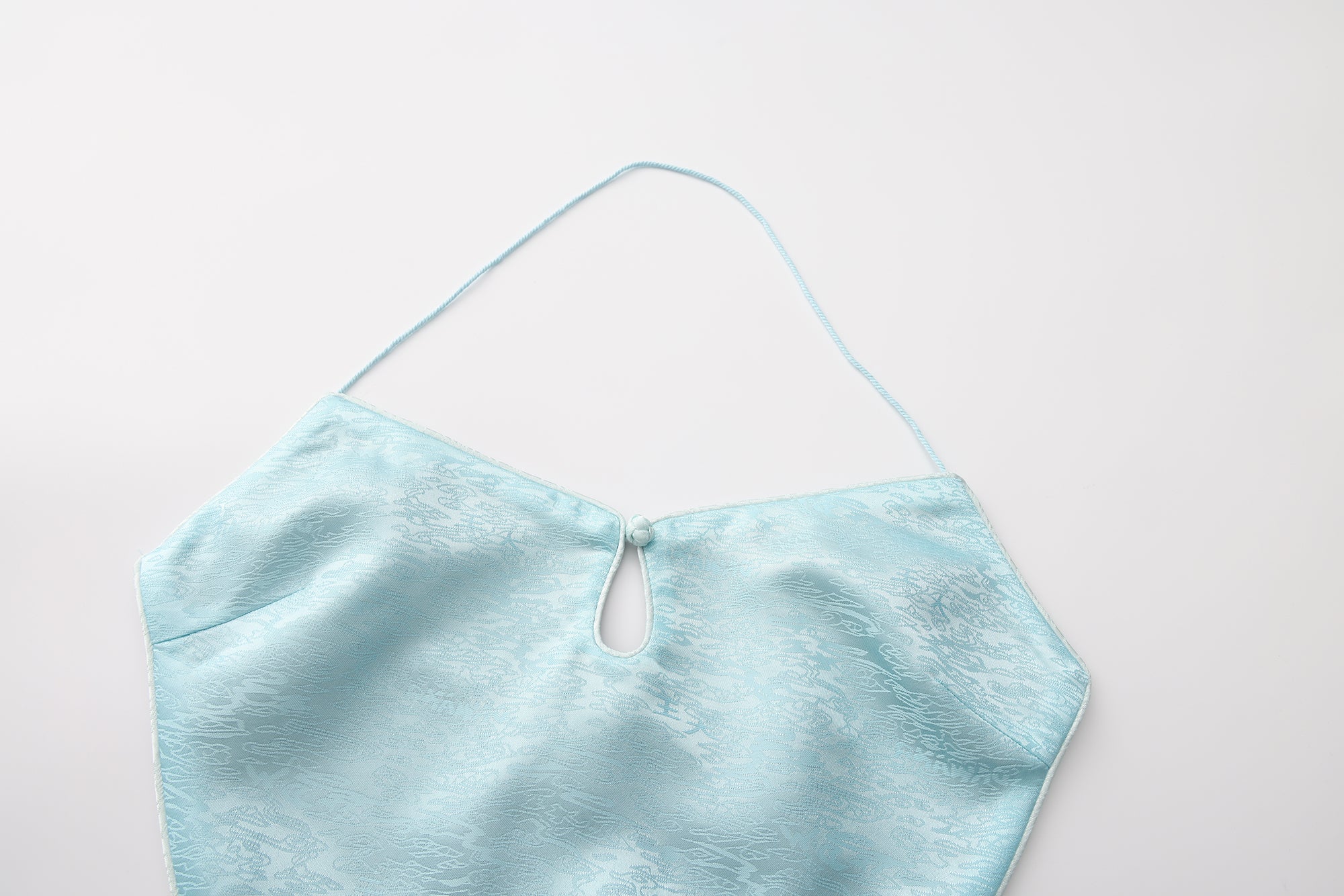 Dong Cropped Reversible Apron Top Elixir Blue