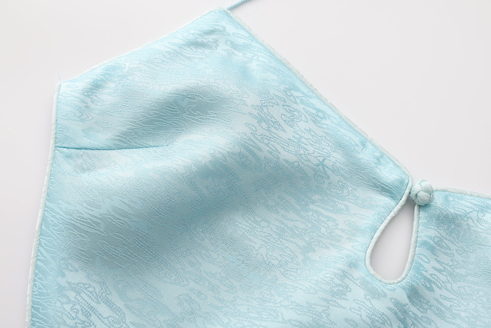 Dong Cropped Reversible Apron Top Elixir Blue