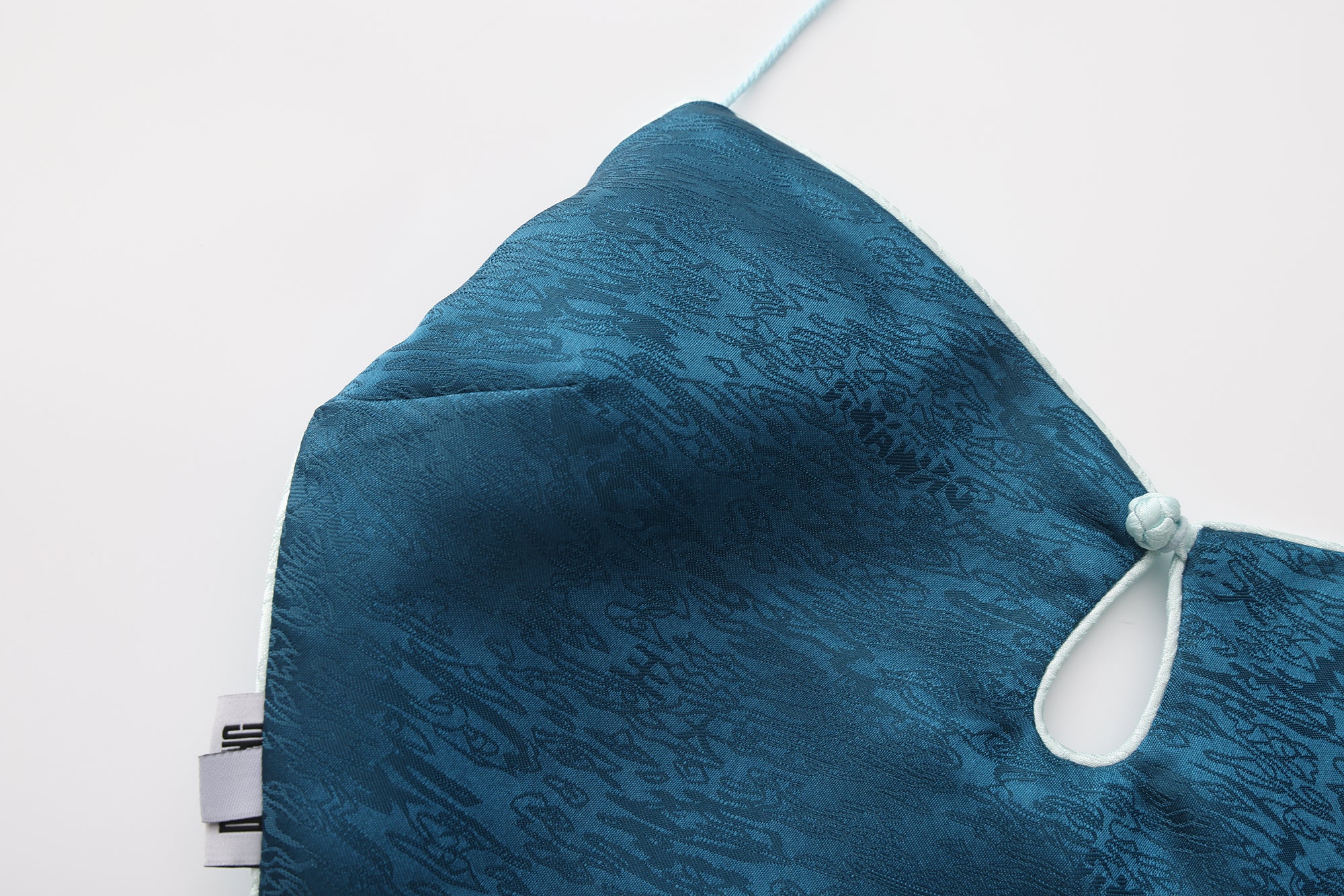 Dong Cropped Reversible Apron Top Elixir Blue