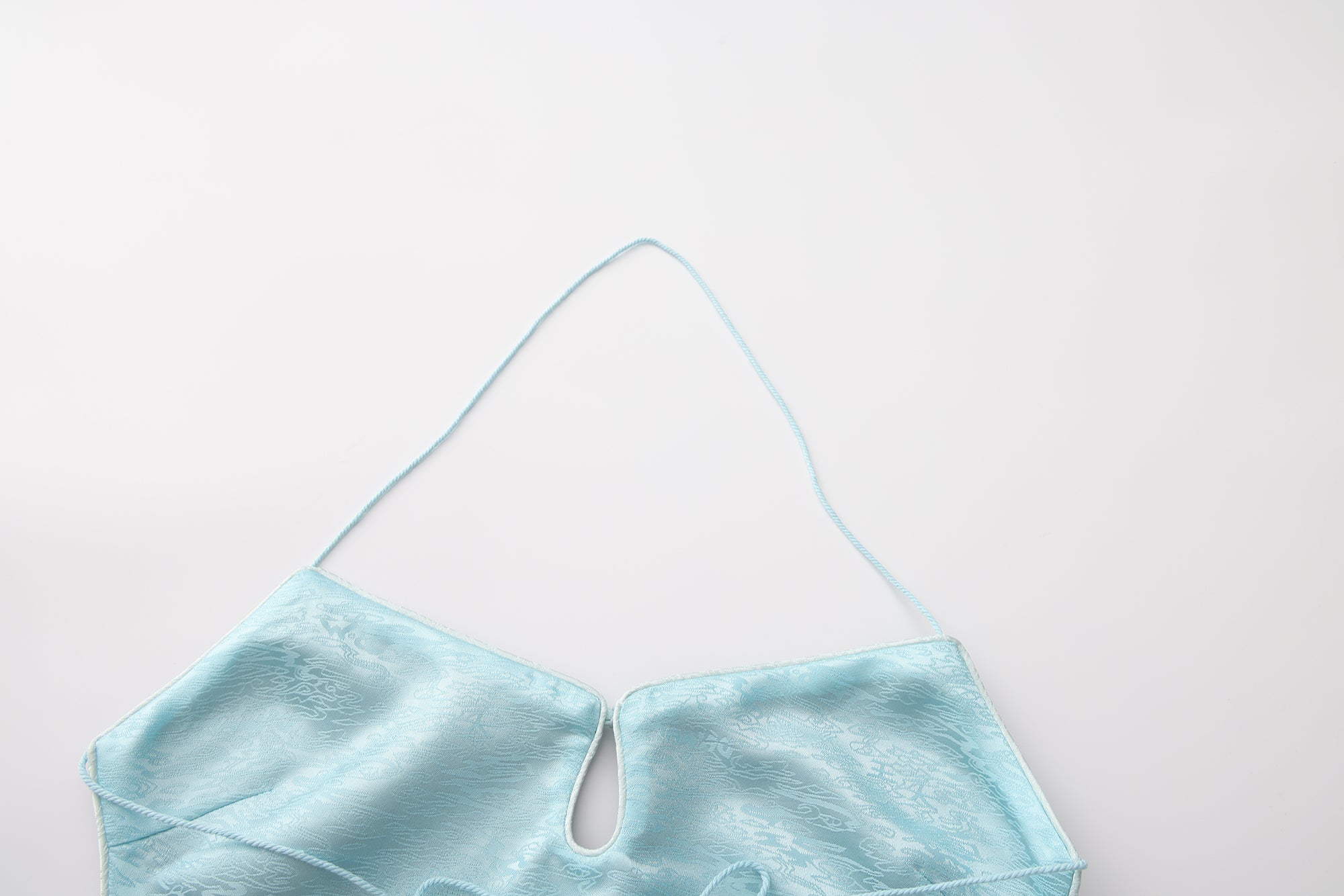 Dong Cropped Reversible Apron Top Elixir Blue