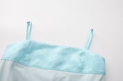 Qing Cutout Dress Elixir Blue