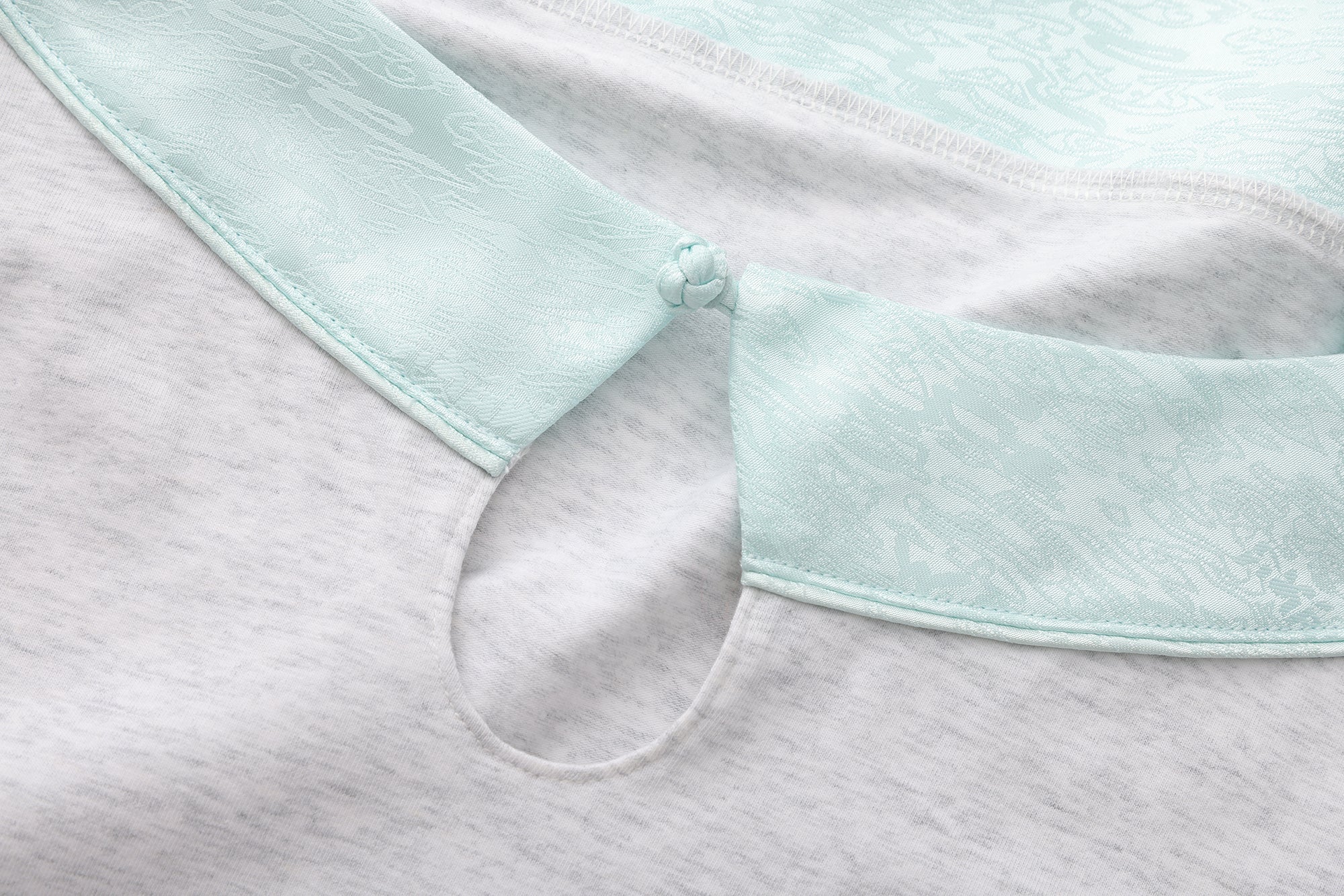 Qing Cutout Dress Jade Blue