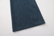 Laba Patch Denim Flared Pants