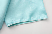 Luka Brocade Button Front Shirt Elixir Blue