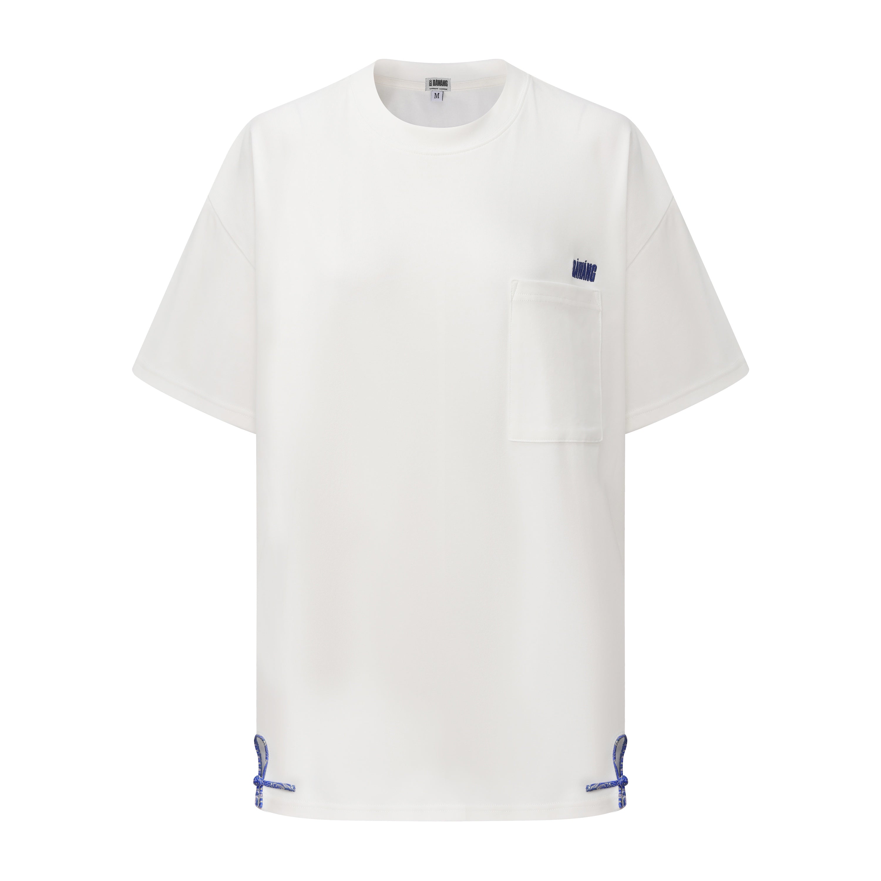 Pan Oversized Side Button T-shirt