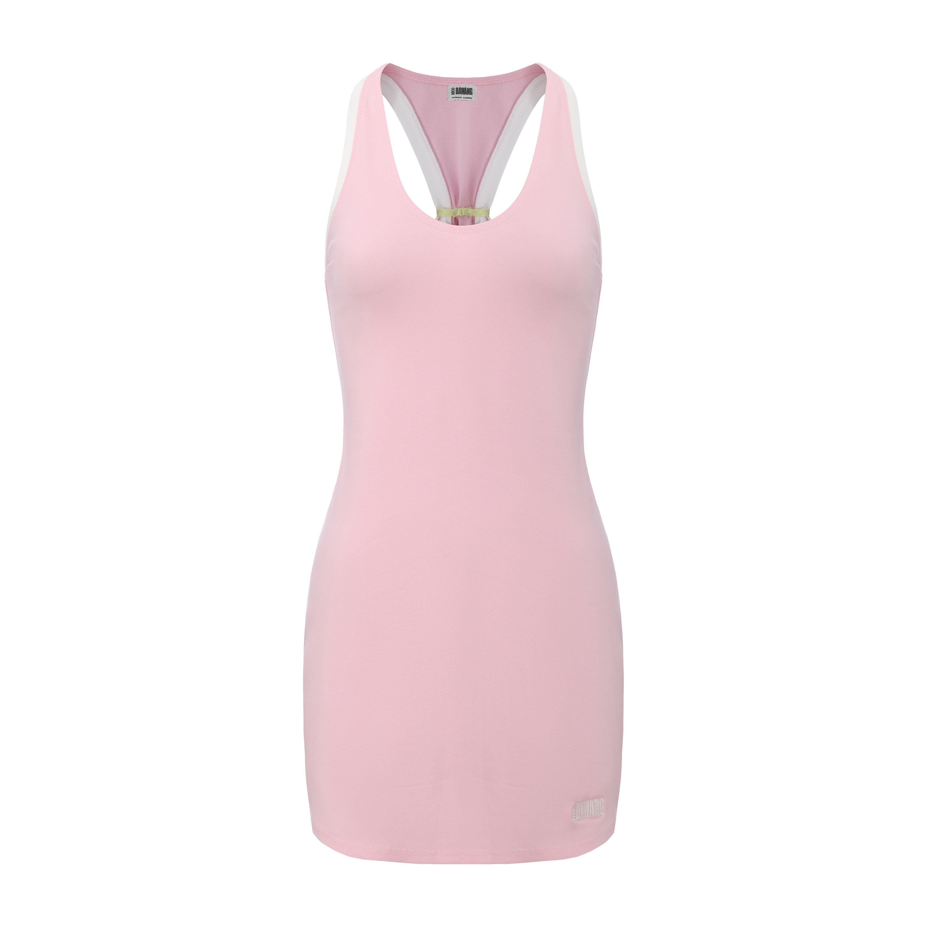 Dao Sleeveless Mini Tank Dress Pink
