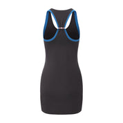 Dao Sleeveless Mini Tank Dress Grey