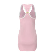 Dao Sleeveless Mini Tank Dress Pink