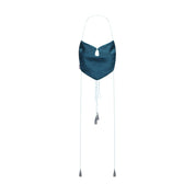 Dong Cropped Reversible Apron Top Jade Blue