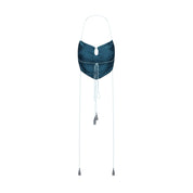Dong Cropped Reversible Apron Top Elixir Blue