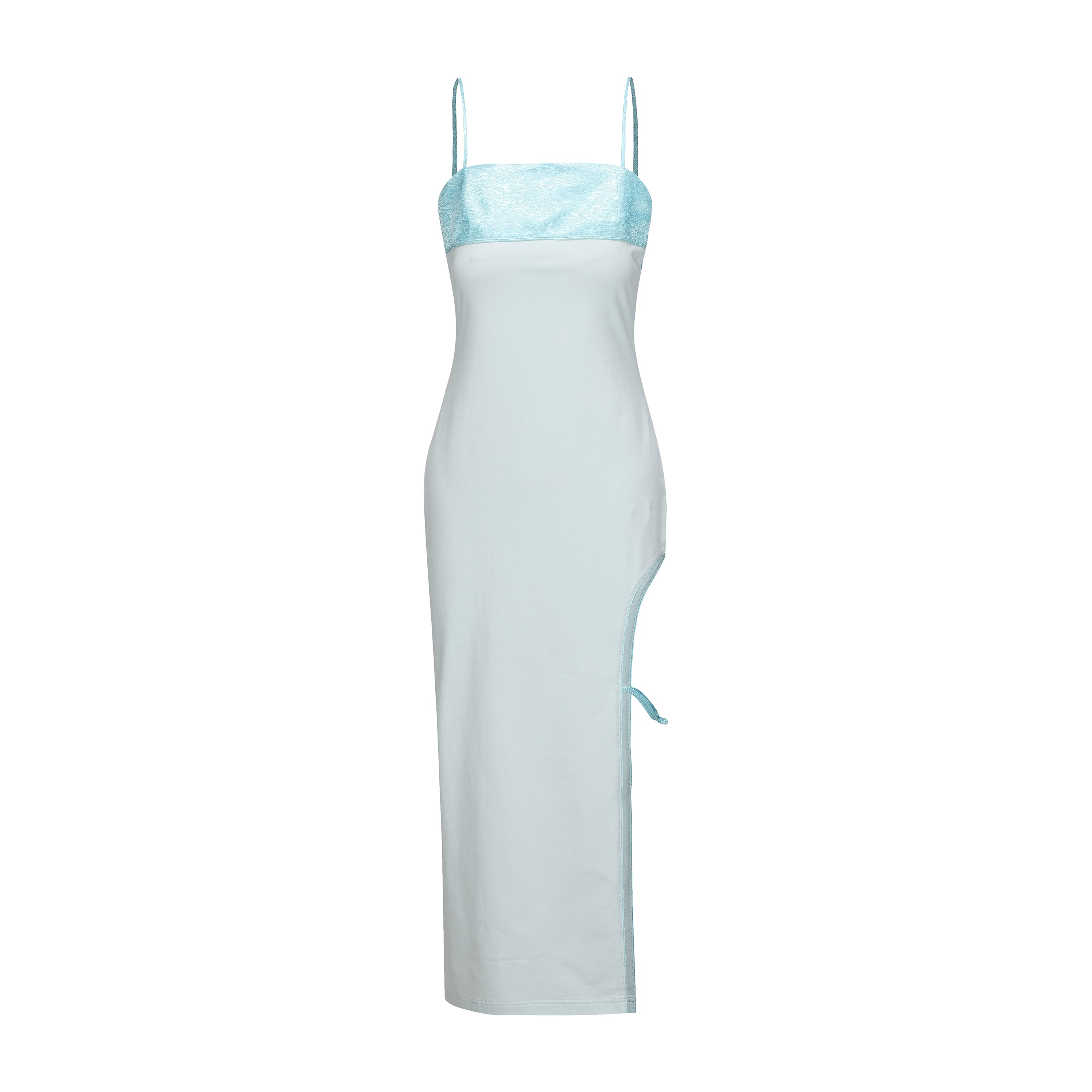 Qing Cutout Dress Elixir Blue S Qing Cutout Dress Elixir Blue S