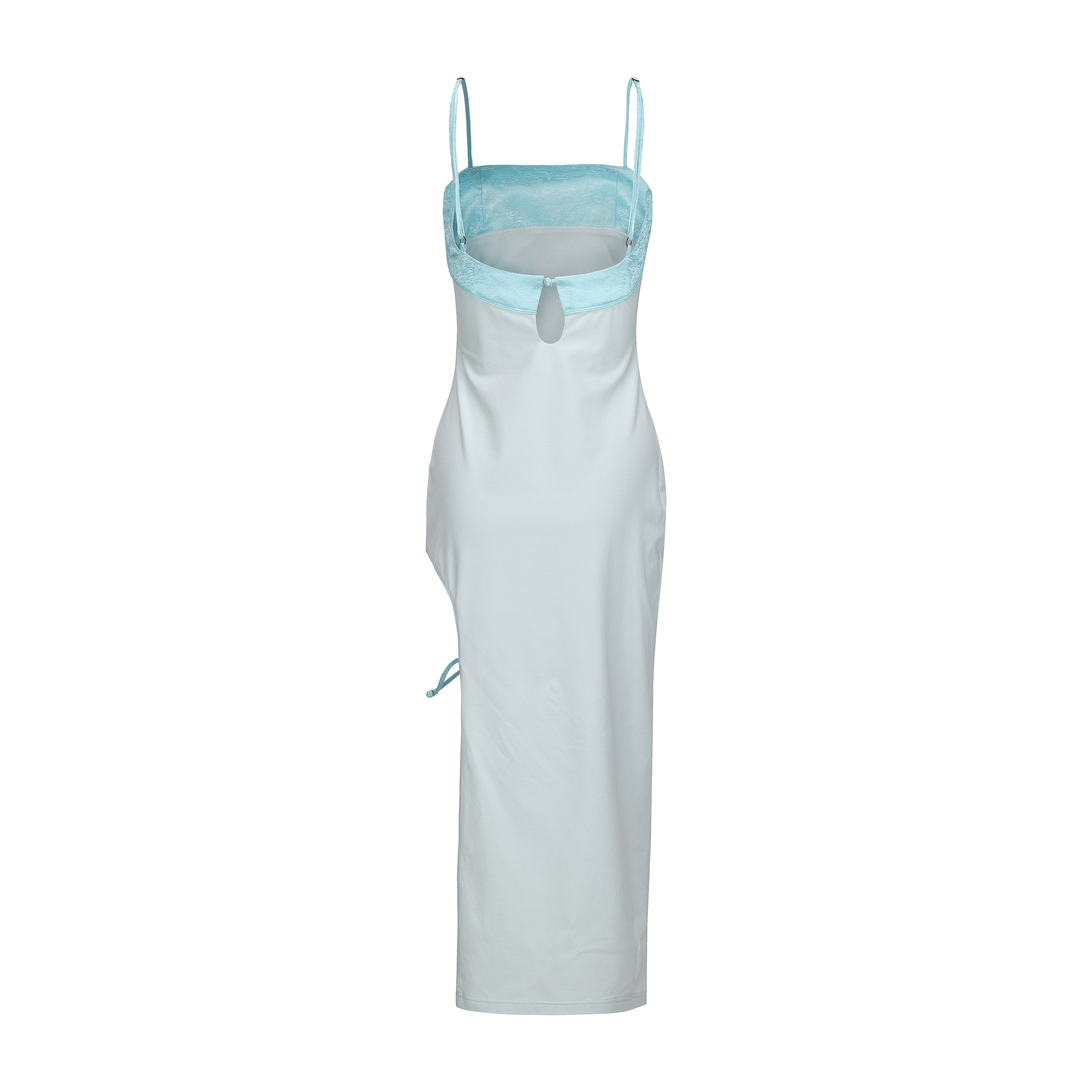 Qing Cutout Dress Elixir Blue