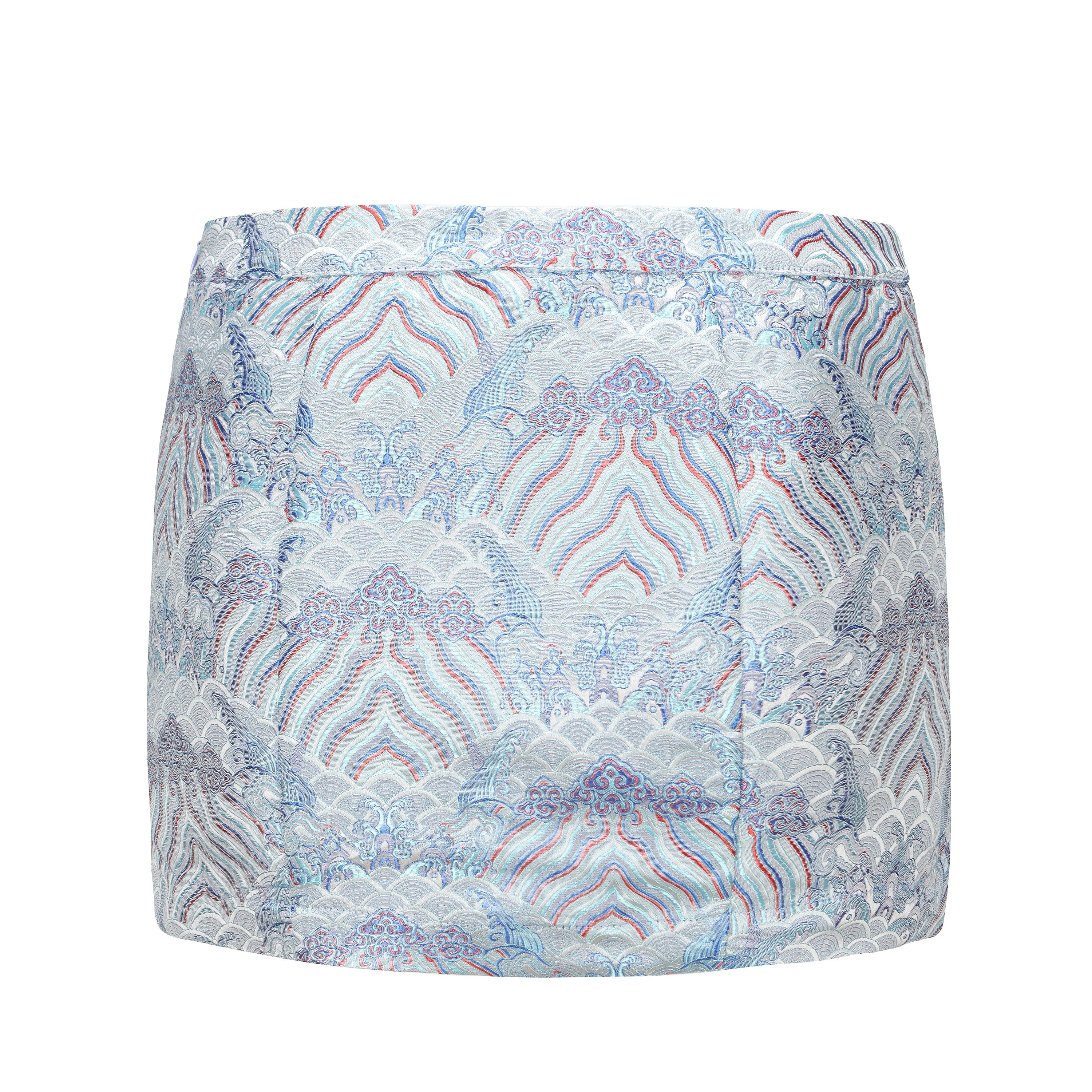 Zhen Side Button Mini Skirt SAMPLE SALE